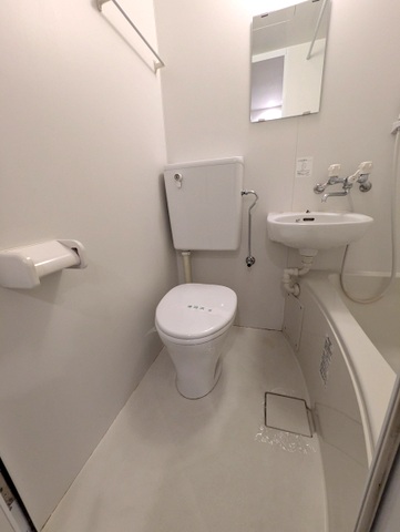 トイレ　お掃除楽々！