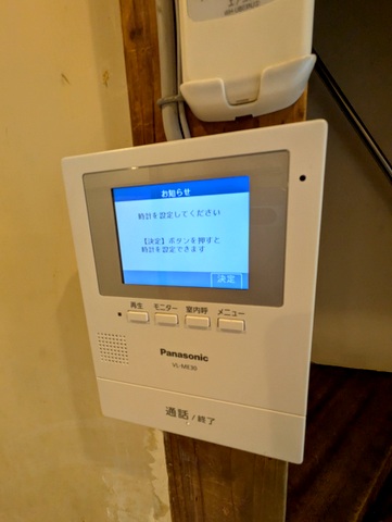 セキュリティ　モニターホン完備！