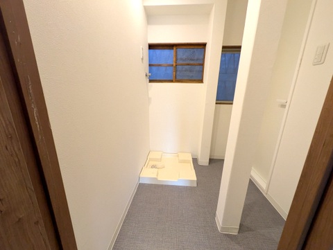 その他設備　室内洗濯機置場です！