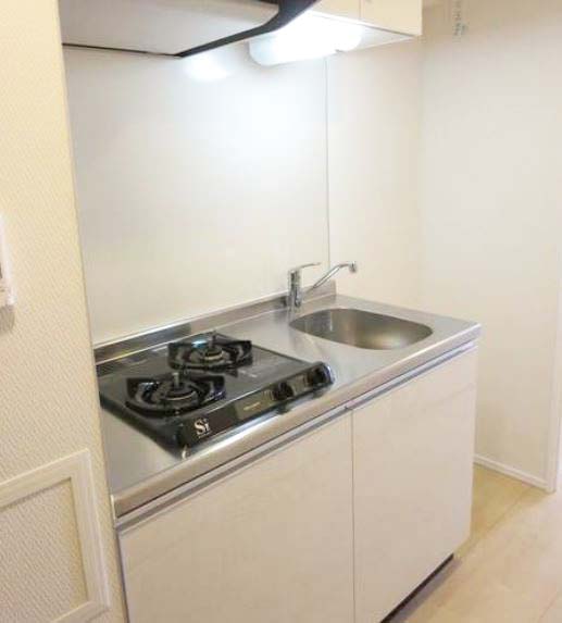 キッチン　★使いやすい二口コンロ、システムキッチン★