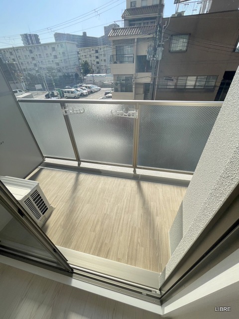 バルコニー　南向きのワイドバルコニー！