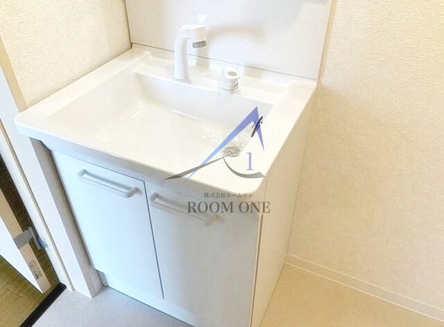 洗面設備　洗面台です。
