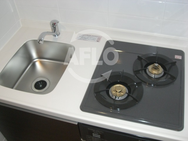 キッチン　プロシード大阪ＷＥＳＴアドリア　2口ガスシステムキッチン