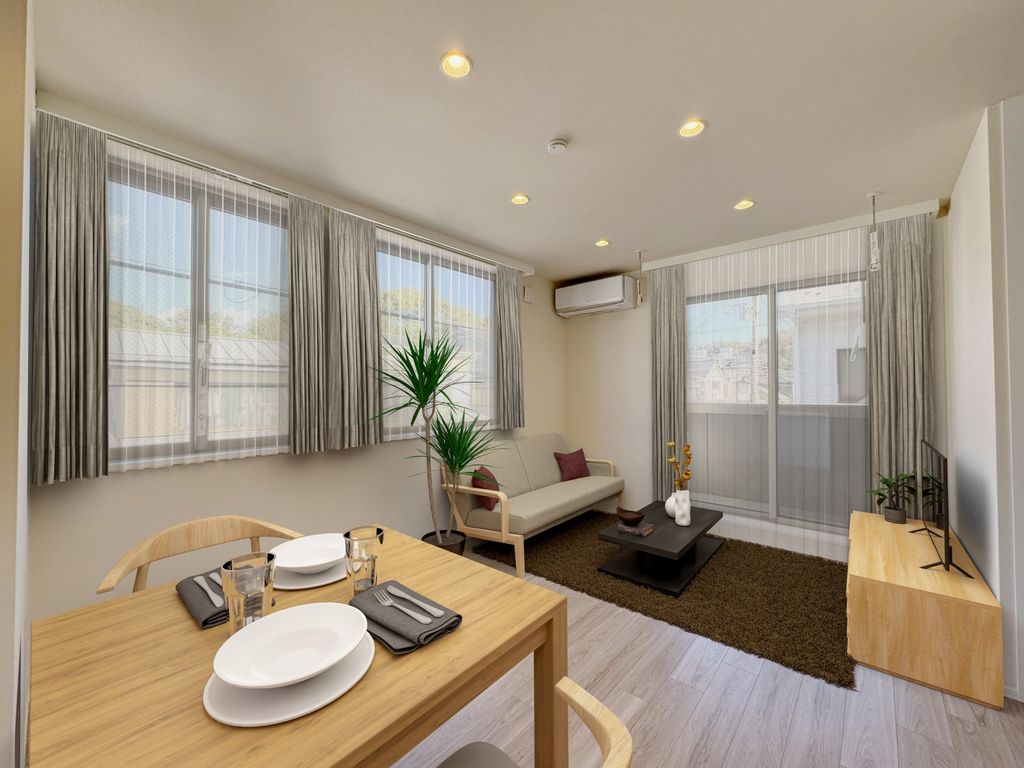 居室・リビング　【本物件に家具・家電は付帯しません】