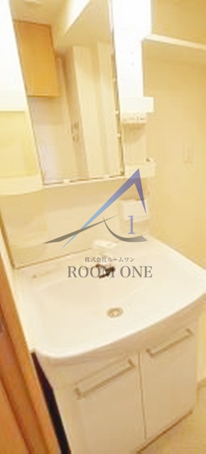 洗面設備　洗面台です。
