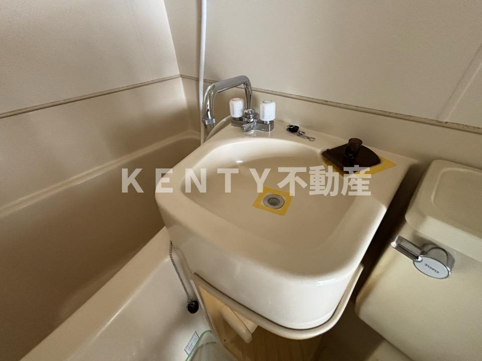 洗面設備　広い洗面スペース