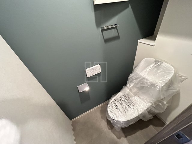 トイレ　Vievle靭公園Q　温水洗浄便座