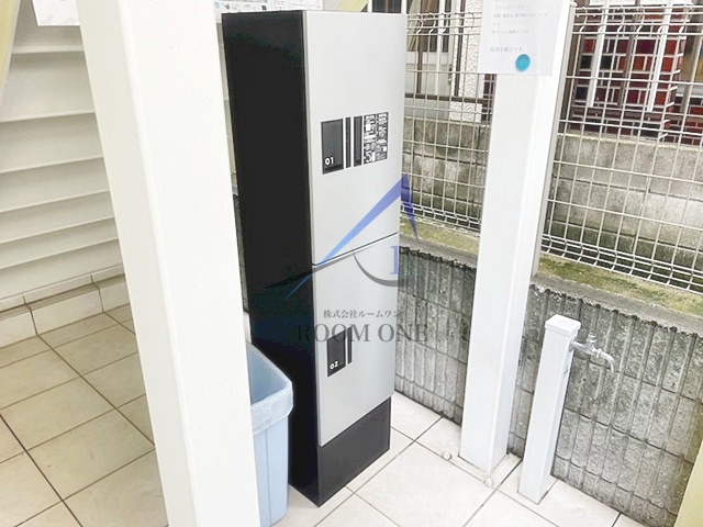 セキュリティ　宅配ボックスです。