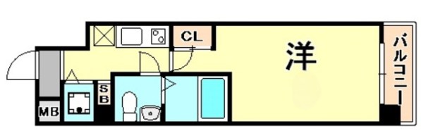 KTG RESIDENCE 芦屋西の間取り写真