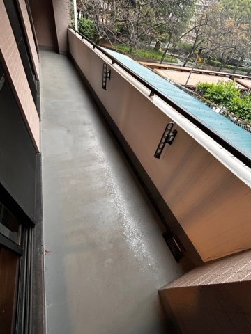 バルコニー　バルコニー付きです