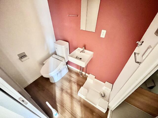 洗面設備　洗面所です