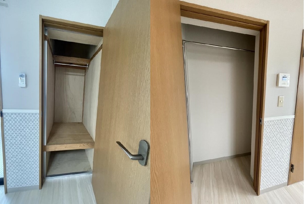 収納　リビングには収納2か所