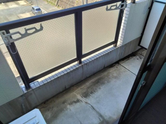 バルコニー　バルコニーがあります
