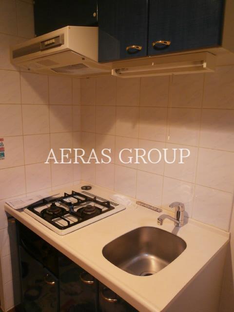 キッチン　２口コンロ