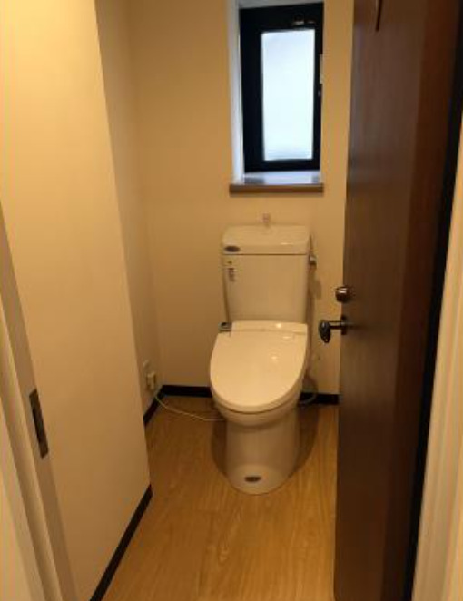 トイレ　ゆったりとした空間のトイレです