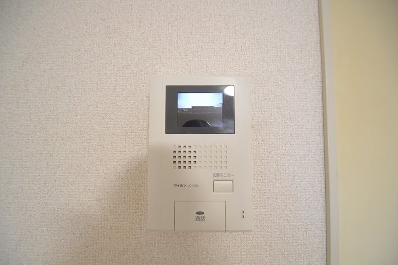 セキュリティ　安心のTVインターホン完備です。