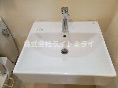 洗面設備　?