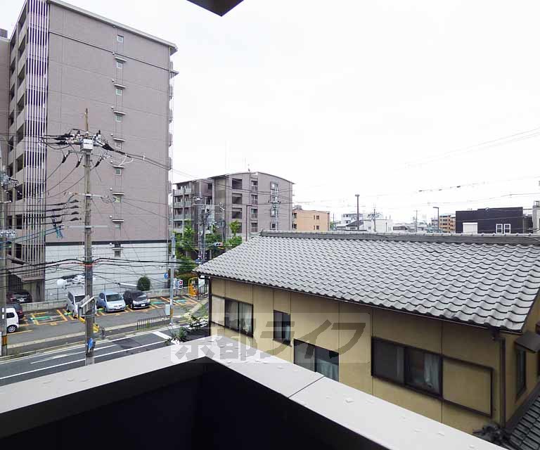 眺望　バルコニーからの室外風景。