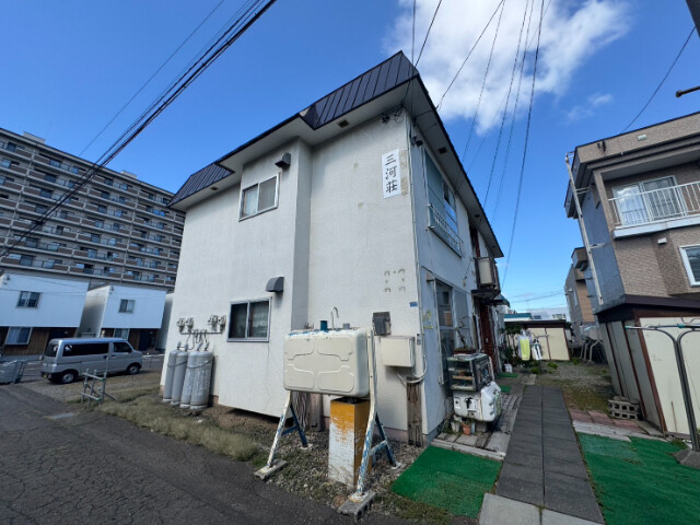 建物外観　札幌市北区北２５条西「三河荘」