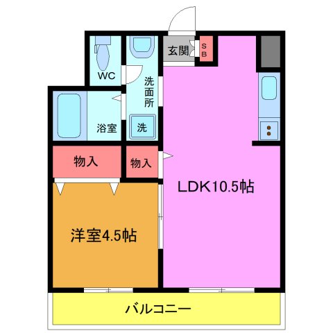 ファミリーコーポ行徳の間取り写真