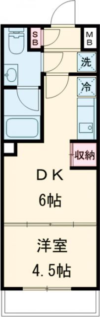 パークキューブ大森山王の間取り写真