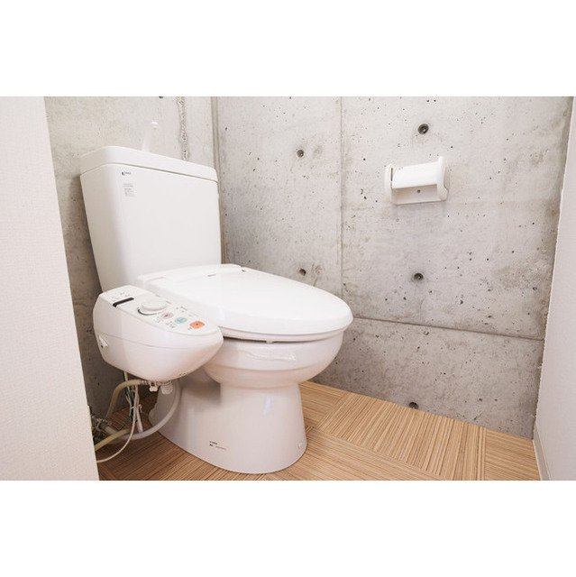 トイレ　ゆったりとした空間のトイレです