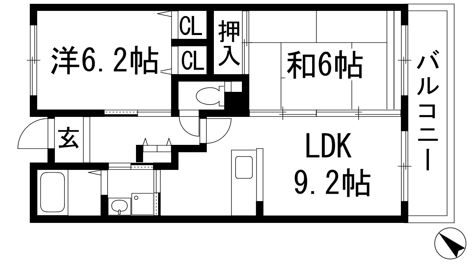 アルビス緑丘102号棟の外観写真