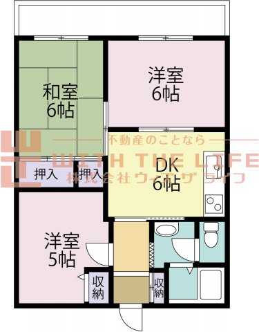 ラベンダー堤の間取り写真