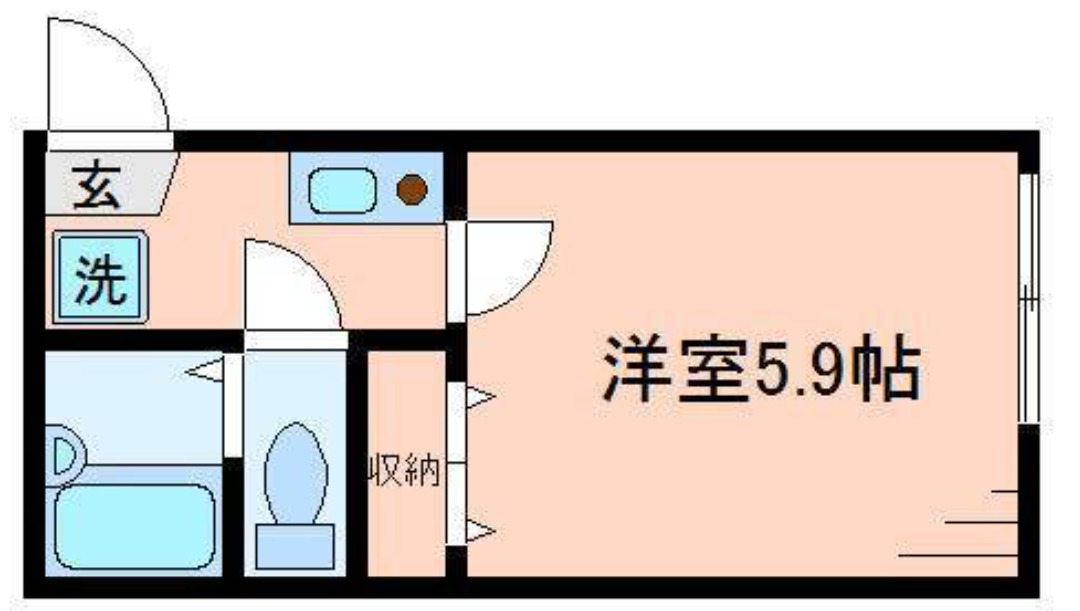 東京メトロ副都心線 小竹向原駅 徒歩9分 3階建 築9年の間取り写真