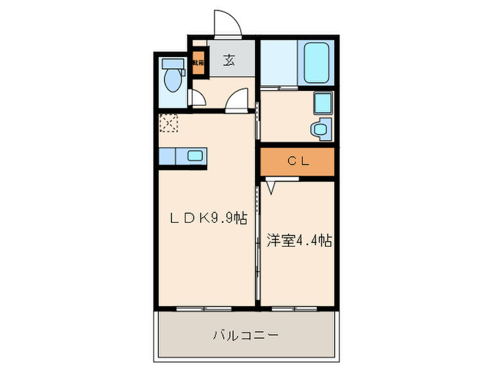 エトワール学研都市IIの間取り写真