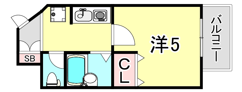 ステラハウス38の間取り写真