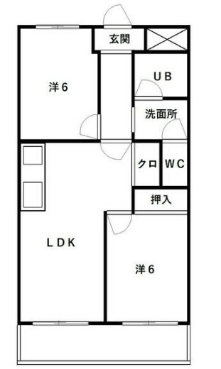 K&K高峯の間取り写真
