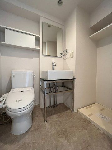 洗面設備　※別号室の写真です。現況優先となります。