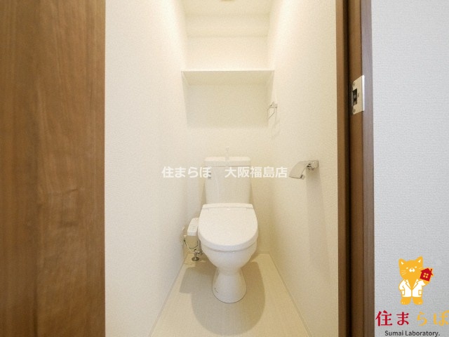 地下鉄谷町線 野江内代駅 徒歩5分 10階建 築5年のトイレ写真