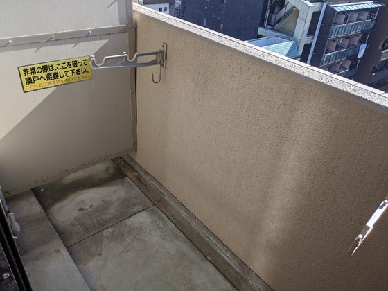 バルコニー　※別号室の写真です