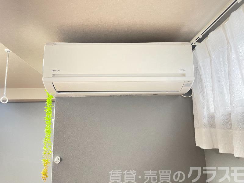 その他設備　エアコンは欠かせません♪