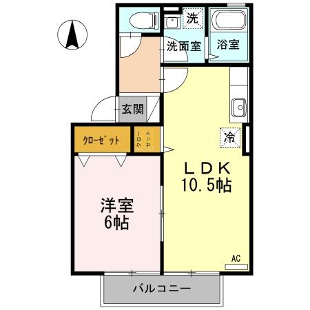 リヴィエール ウィルモアの間取り写真