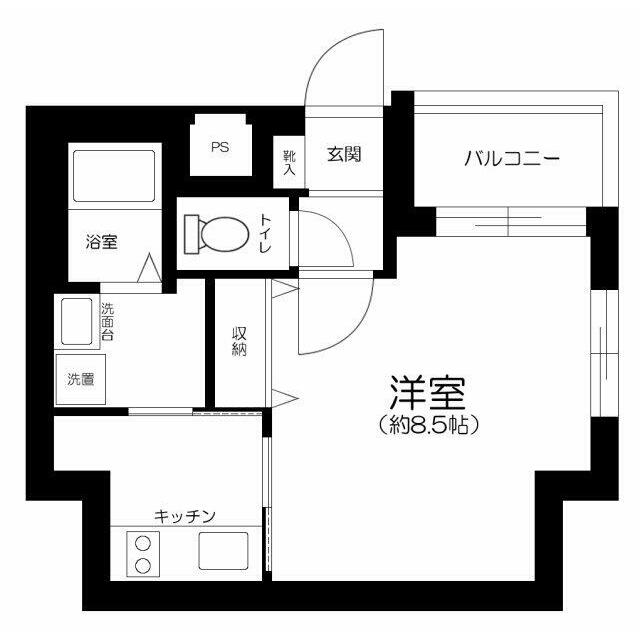 ルーク大森の間取り写真