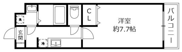 casa de BB 野洲市西河原の間取り写真