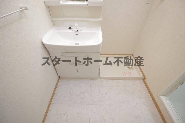 洗面設備　洗面所です