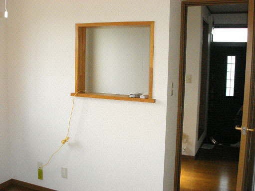 キッチン　キッチンまど