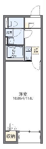 レオネクストウイングＡの間取り