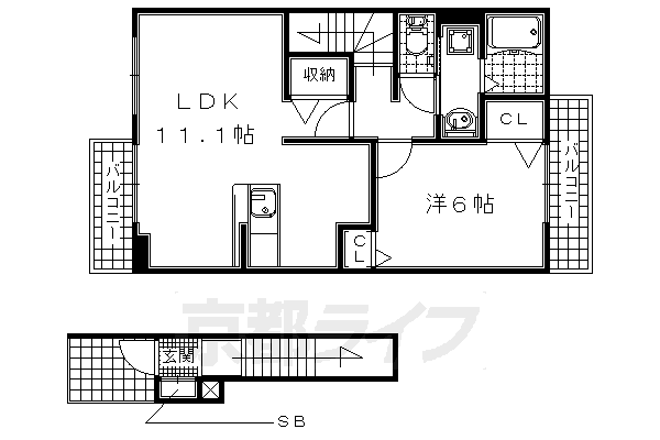 アン・フォレストの間取り