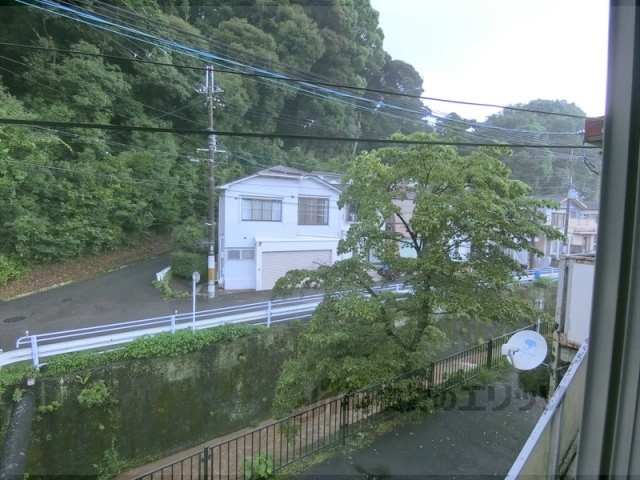 【京都市左京区浄土寺真如町のアパートの眺望】