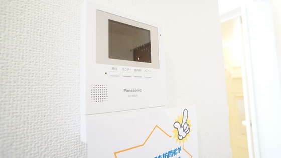 セキュリティ　カメラ付きインターフォン