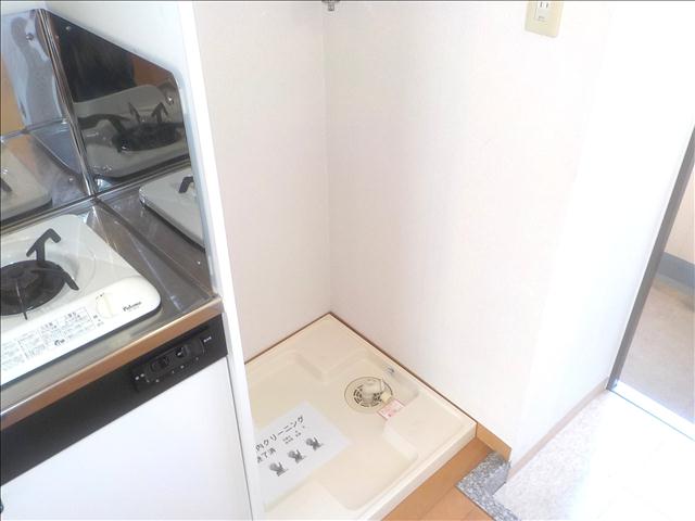 ロビー　洗濯機置き場