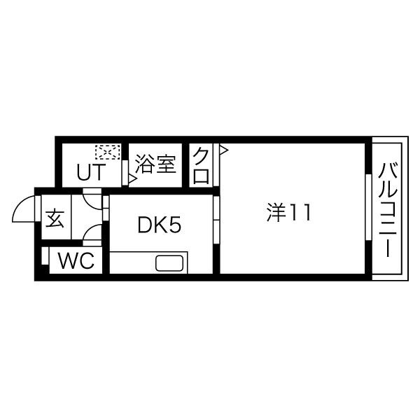 フィールライフ春日の間取り写真