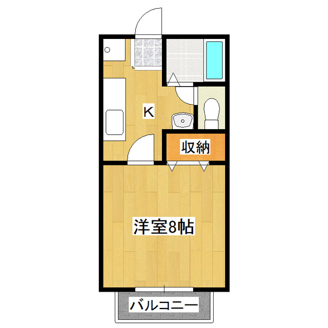 マイステージ３３番館の間取り