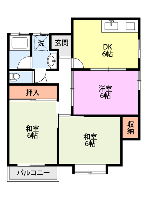 コンフォート元町の間取り