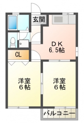 サンテラスNの間取り